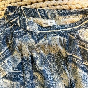 Abercrombie and Fitch light blue maxi skirt